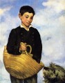 Niño con perro Realismo Impresionismo Edouard Manet